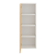 Modernform Cabinet Natural Oak 15" W X 42" H X 12" D Single Door Wall Cabinet