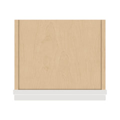 J&K Pure B5 Single Door Wall Cabinet - 15" W x 42" H