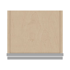 J&K Castle Grey S5 Single Door Wall Cabinet - 15" W x 42" H