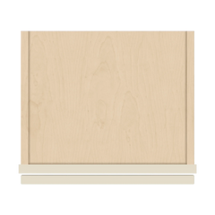 J&K Pearl Glazed H9 Single Door Wall Cabinet - 15" W x 42" H