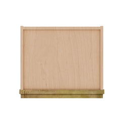 Modernform Cabinet Natural Shaker 15" W X 42" H X 12" D Single Door Wall Cabinet