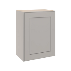CNC Luxor 5-Piece Misty Grey 18" W X 24" H Single Door Wall Cabinet