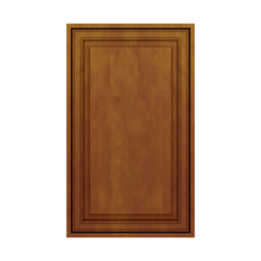 J&K Mocha Glazed K10 Dummy Door Panel 18" W x 30" H