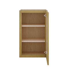 Modernform Cabinet Natural Shaker 18" W X 30" H X 12" D Single Glass Door Wall Cabinet