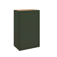 Modernform Cabinet Slim Sage Green 18" W X 30" H X 12" D  Single Door Wall Cabinet
