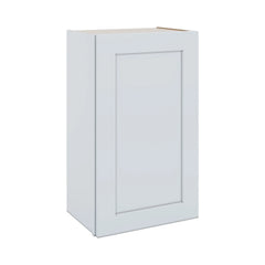 J&K White Shaker S8 Single Door Wall Cabinet - 18" W x 30" H