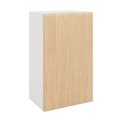 Modernform Cabinet Natural Oak 18" W X 30" H X 12" D Single Door Wall Cabinet