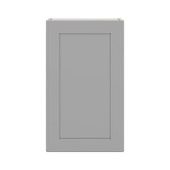 J&K Castle Grey S5 Single Door Wall Cabinet - 18" W x 30" H
