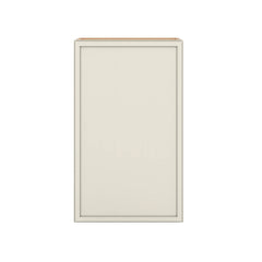 Modernform Cabinet Slim Dove White 18" W X 30" H X 12" D  Single Door Wall Cabinet
