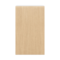 Modernform Cabinet Natural Oak 18" W X 30" H X 12" D Single Door Wall Cabinet