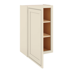 J&K Pearl Glazed H9 Single Door Wall Cabinet - 18" W x 30" H