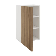 Modernform Cabinet Walnut 18" W X 30" H X 12" D Single Door Wall Cabinet