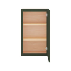 Modernform Cabinet Slim Sage Green 18" W X 30" H X 12" D  Single Door Wall Cabinet