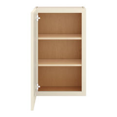 J&K Pearl Glazed H9 Single Door Wall Cabinet - 18" W x 30" H