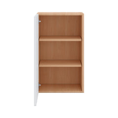 Modernform Cabinet Matte White 18" W X 30" H X 12" D Single Door Wall Cabinet