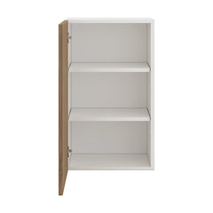 Modernform Cabinet Walnut 18" W X 30" H X 12" D Single Door Wall Cabinet