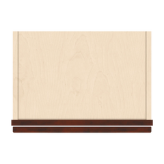 J&K Mahogany J5 Single Door Wall Cabinet - 18" W x 30" H
