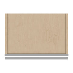 J&K Castle Grey S5 Single Door Wall Cabinet - 18" W x 30" H
