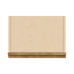 J&K Butterscotch B8 Single Door Wall Cabinet - 18" W x 30" H