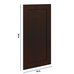 J&K Java Coffee S1 Dummy Door Panel 18" W x 36" H