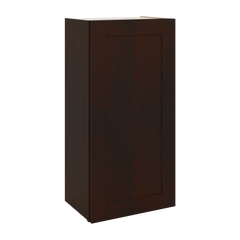 J&K Java Coffee S1 Single Door Wall Cabinet - 18" W x 36" H
