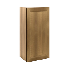 J&K Butterscotch B8 Single Door Wall Cabinet - 18" W x 36" H