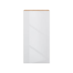 Modernform Cabinet Gloss White 18" W X 36" H X 12" D Single Door Wall Cabinet