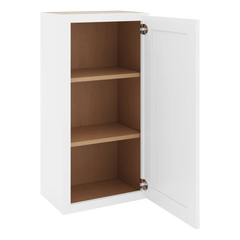 CNC Luxor 5-Piece White 18" W X 36" H Single Door Wall Cabinet