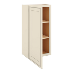 J&K Pearl Glazed H9 Single Door Wall Cabinet - 18" W x 36" H