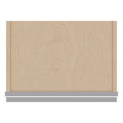 J&K Castle Grey S5 Single Door Wall Cabinet - 18" W x 36" H
