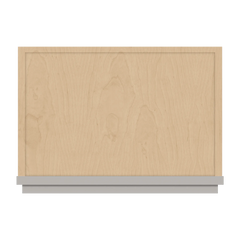 CNC Luxor 5-Piece Misty Grey 18" W X 36" H Single Door Wall Cabinet