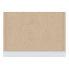 J&K White Shaker S8 Single Door Wall Cabinet - 18" W x 36" H