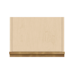 J&K Butterscotch B8 Single Door Wall Cabinet - 18" W x 36" H