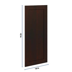 J&K Java Coffee S1 Dummy Door Panel 18" W x 42" H