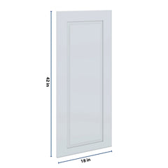 J&K White Shaker S8 Dummy Door Panel 18" W x 42" H