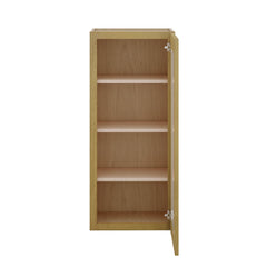 Modernform Cabinet Natural Shaker 18" W X 42" H X 12" D Single Glass Door Wall Cabinet