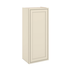 J&K Pearl Glazed H9 Single Door Wall Cabinet - 18" W x 42" H