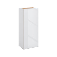 Modernform Cabinet Gloss White 18" W X 42" H X 12" D Single Door Wall Cabinet