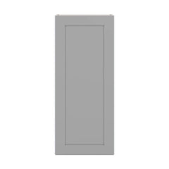 J&K Castle Grey S5 Single Door Wall Cabinet - 18" W x 42" H