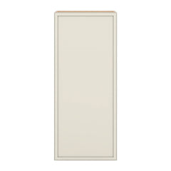 Modernform Cabinet Slim Dove White 18" W X 42" H X 12" D Single Door Wall Cabinet