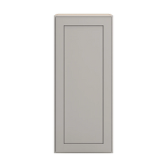 CNC Luxor 5-Piece Misty Grey 18" W X 42" H Single Door Wall Cabinet