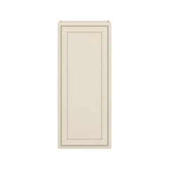 J&K Pearl Glazed H9 Single Door Wall Cabinet - 18" W x 42" H