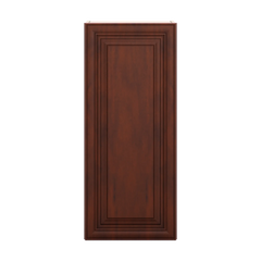 J&K Mahogany J5 Single Door Wall Cabinet - 18" W x 42" H