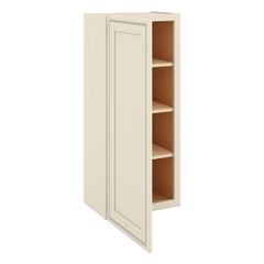 J&K Pearl Glazed H9 Single Door Wall Cabinet - 18" W x 42" H