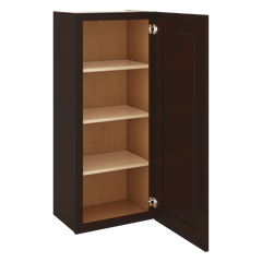 J&K Java Coffee S1 Single Door Wall Cabinet - 18" W x 42" H