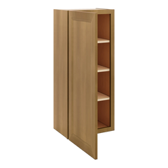 J&K Butterscotch B8 Single Door Wall Cabinet - 18" W x 42" H
