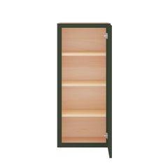 Modernform Cabinet Slim Sage Green 18" W X 42" H X 12" D Single Door Wall Cabinet