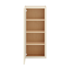 J&K Pearl Glazed H9 Single Door Wall Cabinet - 18" W x 42" H