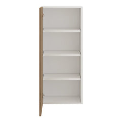 Modernform Cabinet Walnut 18" W X 42" H X 12" D Single Door Wall Cabinet
