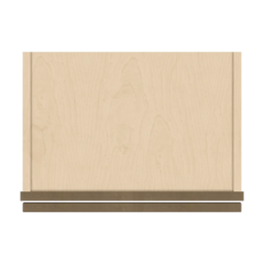 J&K Hazel H8 Single Door Wall Cabinet - 18" W x 42" H